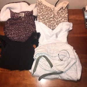 Women’s bundle lot not so mystery romper shirt